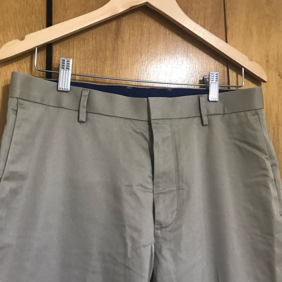 Men’s Banana Republic Non-iron, Slim Fit Tailored Dress Pants - Picture 2 of 8